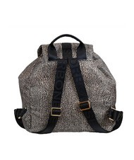 BORBONESE FOLD  Medium backpack OP / NATURAL / BLACK - Women’s Bags - 3