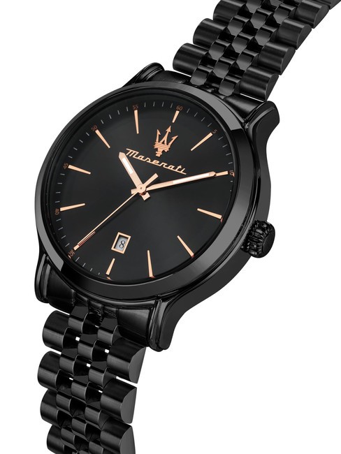 EPOCA Watch with date display Black - Watches