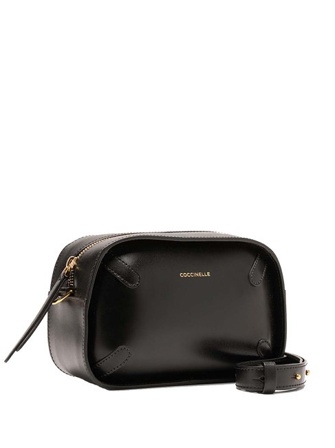 MALETA CALF Mini shoulder bag, in leather Black - Women’s Bags