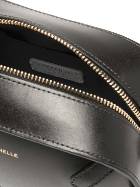 MALETA CALF Mini shoulder bag, in leather Black - Women’s Bags