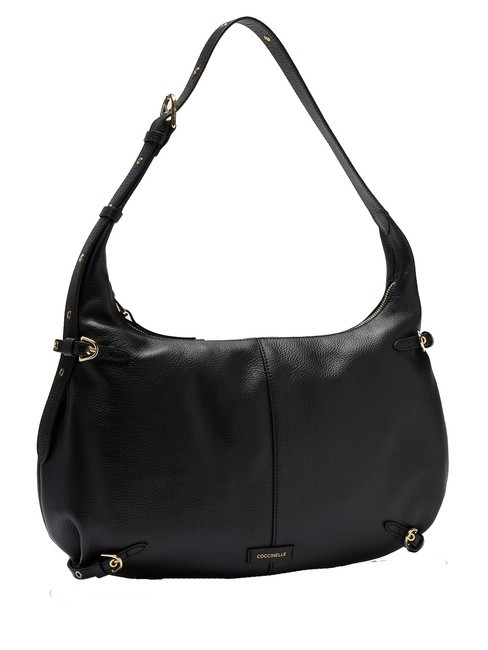 ABIGAIL Crescent shoulder bag Black - Women’s Bags