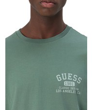 GUESS BSC CLASSIC Cotton T-Shirt urban sky multi - T-shirt - 3