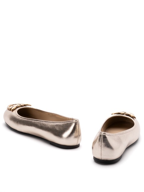 GIOIA  Leather ballerinas silver - Women&rsquo;s shoes