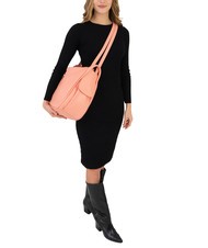 LESAC TRIO  Hammered leather satchel backpack antique pink - Women’s Bags - 6