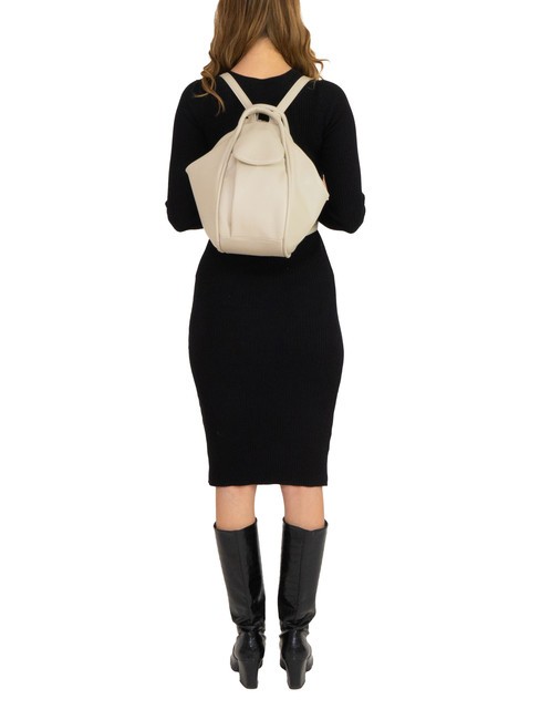 TRIO Nappa leather satchel backpack ice - Women’s Bags