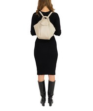 LESAC TRIO Nappa leather satchel backpack ice - Women’s Bags - 5