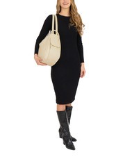 LESAC TRIO Nappa leather satchel backpack cream - Women’s Bags - 6