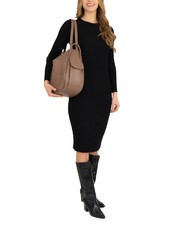 LESAC TRIO Nappa leather satchel backpack brown - Women’s Bags - 4