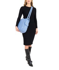 LESAC TRIO Nappa leather satchel backpack sky blue - Women’s Bags - 6