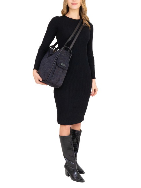 TRIO St. Cocco Leather Sack Backpack black26 - Women’s Bags