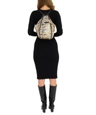 LESAC TRIO Python leather satchel backpack gray python - Women’s Bags - 5