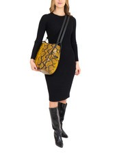 LESAC TRIO Python leather satchel backpack brown python - Women’s Bags - 6