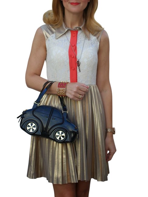 Carina Handbag; with shoulder strap black - Women’s Bags