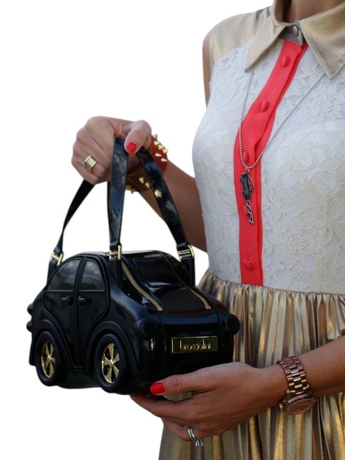 Carina Handbag; with shoulder strap black - Women’s Bags