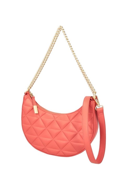 ADELE Crescent shoulder bag CORAL - Women’s Bags
