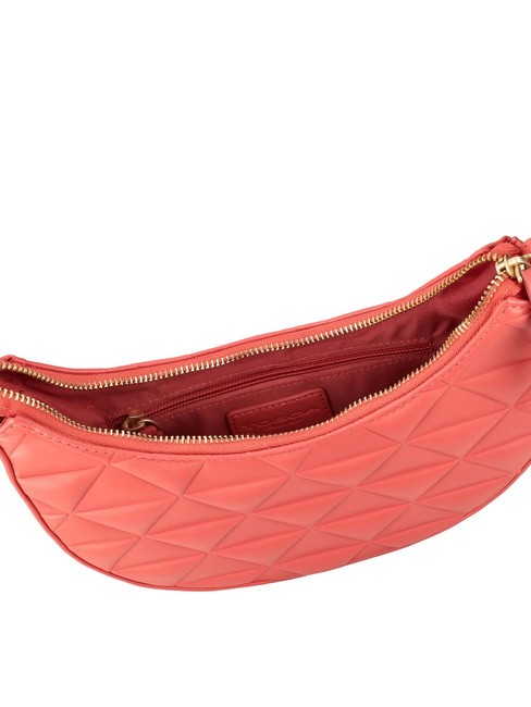 ADELE Crescent shoulder bag CORAL - Women’s Bags