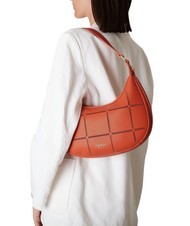 TOSCA BLU CAORLE Crescent moon shoulder bag LEATHER - Women’s Bags - 4