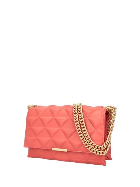 ADELE Convertible flap bag CORAL - Women’s Bags