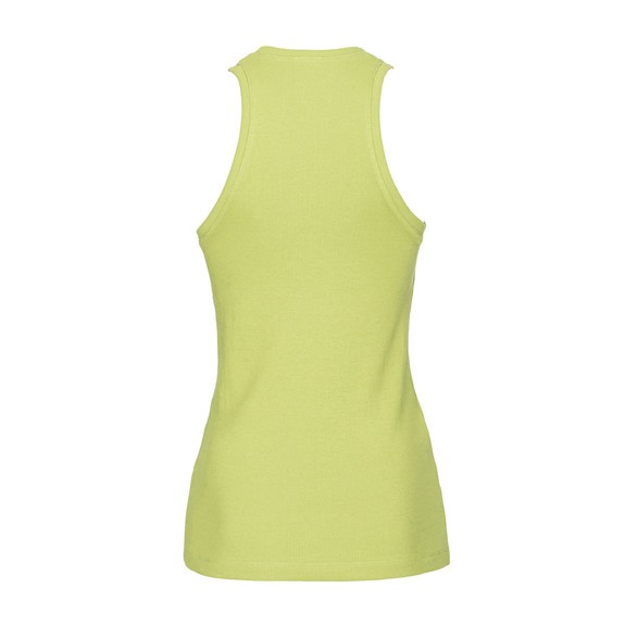DISTINTO Ribbed tank top palm green - T-shirt