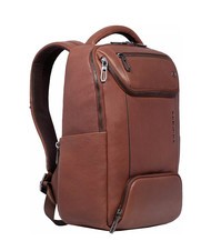 PIQUADRO CRONUS  13" Laptop Backpack, Leather BROWN - Laptop backpacks - 2