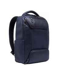 PIQUADRO CRONUS  13" Laptop Backpack, Leather blue - Laptop backpacks - 2