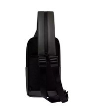 PIQUADRO CORNER SPECIALE GOMMATO  One-shoulder backpack Black - Laptop backpacks - 3