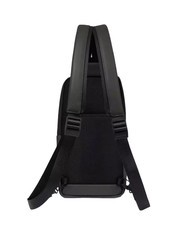 PIQUADRO CORNER SPECIALE GOMMATO  One-shoulder backpack Black - Laptop backpacks - 4