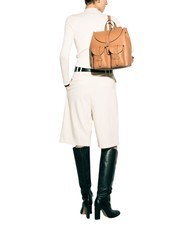 FURLA GARDENIA Keria Print Leather Backpack brandy - Women&rsquo;s Bags - 3