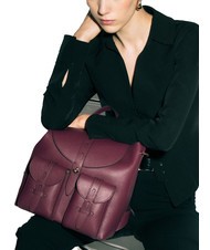 FURLA GARDENIA Keria Print Leather Backpack Red currant - Women&rsquo;s Bags - 3