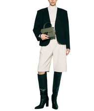 FURLA BELLA Small leather bag st andromeda sage - Women’s Bags - 3