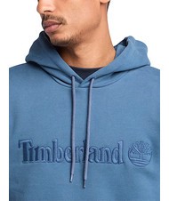 TIMBERLAND EMBROIDERY TONAL Hoodie dark denim - Sweatshirts - 3