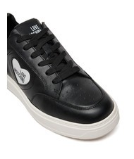 LOVE MOSCHINO BOLD 40 Leather sneakers ne / offw - Women’s shoes - 5