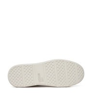 LOVE MOSCHINO BOLD 40 Leather sneakers White Red - Women&rsquo;s shoes - 6