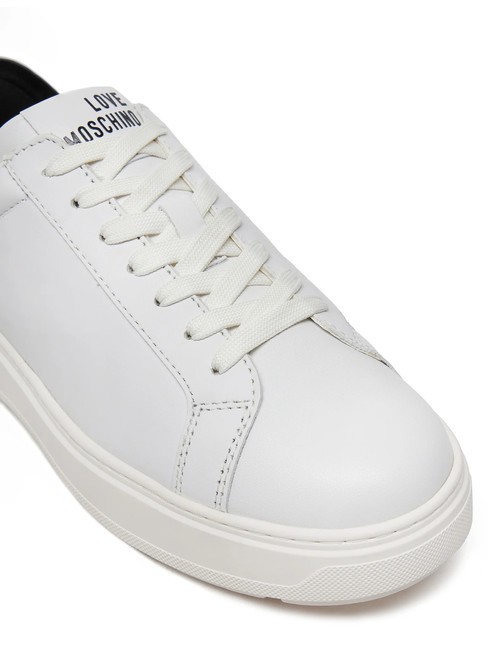 BOLD 40 Leather sneakers White black - Women’s shoes