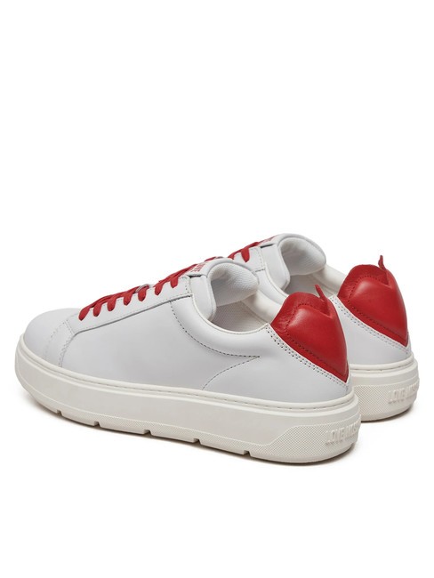 BOLD 40 Leather sneakers White Red - Women&rsquo;s shoes