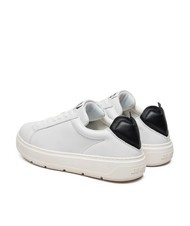 LOVE MOSCHINO BOLD 40 Leather sneakers White black - Women&rsquo;s shoes - 3