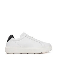 LOVE MOSCHINO BOLD 40 Leather sneakers White black - Women&rsquo;s shoes - 2
