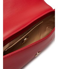 LOVE MOSCHINO LOGO LETTERING Shoulder bag RED - Women’s Bags - 4