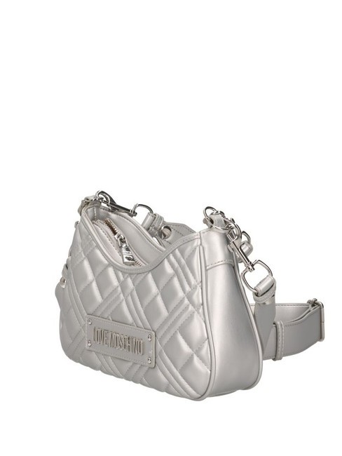 QUILTED LM Shoulder bag silver - Women’s Bags