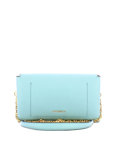 ARLETTIS  Mini shoulder bag, in leather blue aquarelle - Women’s Bags