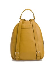 COCCINELLE ALPHA Round leather backpack with pocket - Women’s Bags