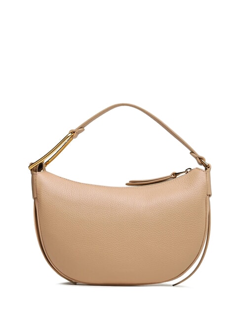 PRISCILLA Bag with shoulder strap, in leather toasted - Women’s Bags