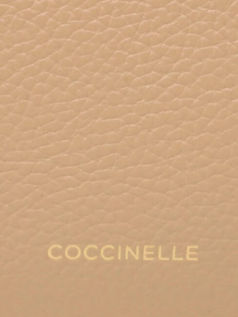 PRISCILLA Bag with shoulder strap, in leather toasted - Women’s Bags