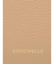 COCCINELLE PRISCILLA Bag with shoulder strap, in leather toasted - Women’s Bags - 4