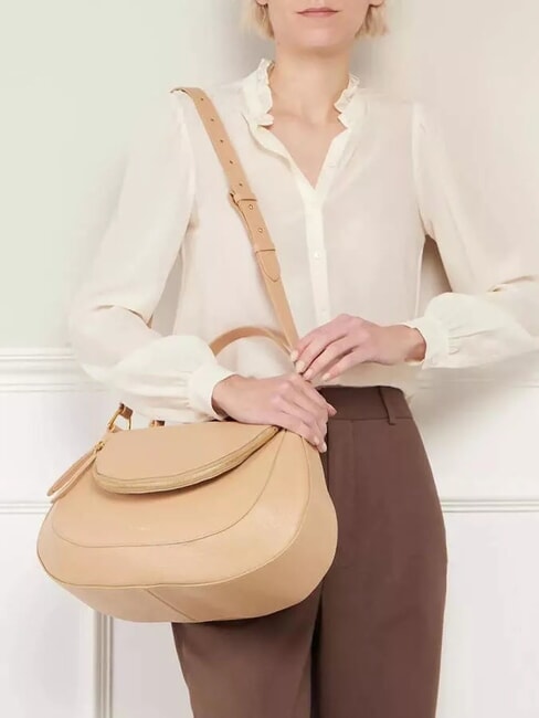 SOLE Handbag, with shoulder strap, in leather toasted - Women’s Bags