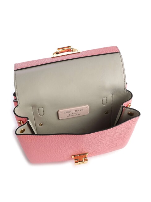 ARLETTIS Textured leather minibag hyper pink - Women’s Bags