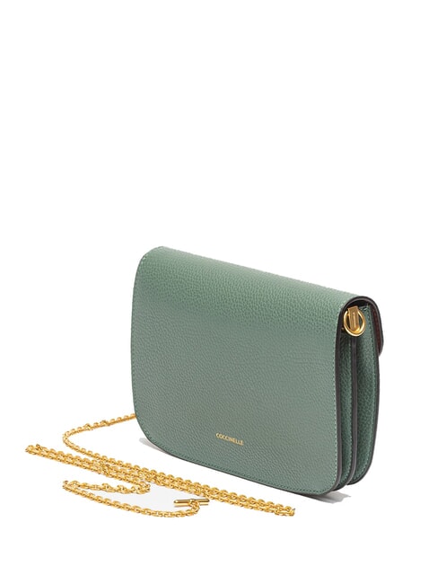 BEAT SOFT Shoulder bag, in leather kale greens - Women’s Bags
