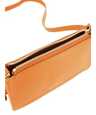 COCCINELLE ARYA TEXTURED Shoulder bag in leather paprika - Women’s Bags - 4