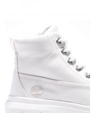 TIMBERLAND GREYFIELD Canvas ankle boots blanc de blanc - Women’s shoes - 4