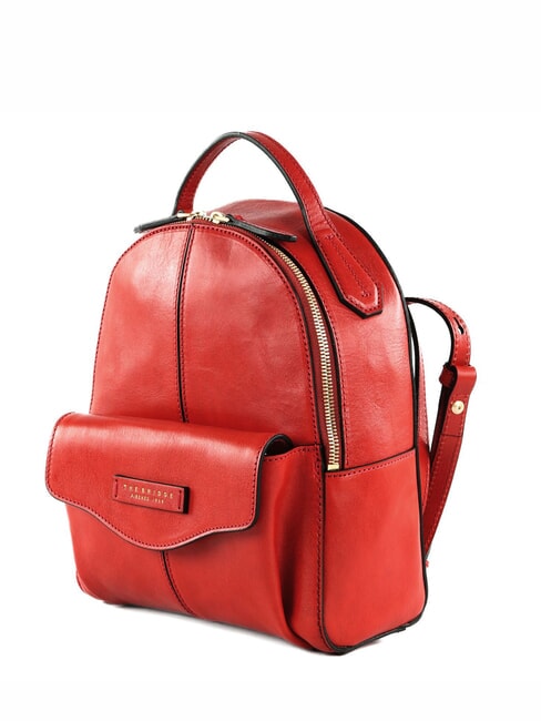 GLORIA Leather backpack with pocket burnt orange abb. gold - Women&rsquo;s Bags